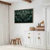 Italienischer Leinwand Leinwandbild - Dark Green Victorian Produktbild-Vorschau 6