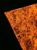 1lfm PSYWORK Schwarzlicht Dekovlies Fein Orange, 60cm Produktbild-Vorschau 3