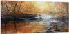 Bilder auf glas - Bach Park Baum - 120x50cm - Glasbilder - Produktbild-Vorschau 1