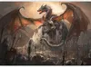 Vlies Fototapete - Dragon castle 200x140 cm Für Kinder Produktbild-Vorschau 5