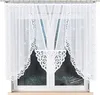 MARKIZETA Tenda 250x140 Rozalia bianca con finitura Anteprima dell’immagine prodotto 1