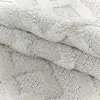 Teppich Wohnzimmer Hochflor Creme 80x80 Rund Geometrisches Produktbild-Vorschau 4