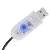 vidaXL Guirlande lumineuse LED avec 150 LED bleu 15 m PVC Voir les images du produit 9