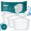 A pack of three Sillar water filter cartridges is displayed against a white background, with packaging visible at the top. Podgląd zdjęcia produktu