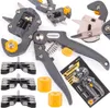 A collage of grafting tools and accessories for gardening. Náhled obrázku produktu