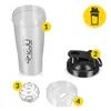 4FIZJO PRO Sport Shaker, 650 ml, BPA-frei, mit Sieb und Produktbild-Vorschau 2