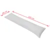 vidaXL Seitenschläferkissen 40 x 145 cm Grau Produktbild-Vorschau 4
