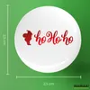 Huuraa Button Santa Claus Ho Ho Ho 25mm rund mit Produktbild-Vorschau 3