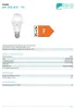 EGLO 11684, 9 Watt, E27 fitting, 806 lumen, 25.000 uur, Productafbeelding-voorbeeld 8