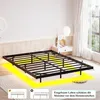 MODFU Klassische Betten 140x190 Bettgestell Bettrahmen mit Produktbild-Vorschau 4