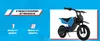 GigaBlue Evercross EV05M elektrická motorka čierna (12 Náhľad obrázku produktu 10