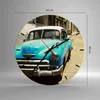 Wanduhr - Rund - Glasuhr - Auto Klassiker Kuba Havanna - Produktbild-Vorschau 3
