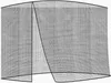 NYVI Moskitonetz für Sonnenschirme Ø 350 cm - Schwarz, mit Produktbild-Vorschau 1