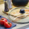 Kuketo | Glasdeckel 20 cm - mit Dampfaustrittsloch & Produktbild-Vorschau 3