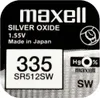 Piles bouton MAXELL, 0% mercure, lot de 10 301 - 399 Voir les images du produit 1