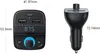 Two views of a black car FM transmitter with dimensions indicated. Anteprima dell’immagine prodotto