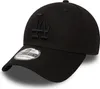 Czapka New Era 39Thirty Stretch Cap - LA Dodgers schwarz - Podgląd zdjęcia produktu 1