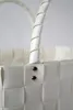 Kobolo taška BÍLÁ XXL - 36x22x28 cm nákupní košík pletené Náhled obrázku produktu 2