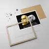Gerahmtes Poster - Rahmen in heller Eiche - Maske Theater Produktbild-Vorschau 4