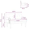 vidaXL Canapé deux places avec capitonnage boutonné, vert Voir les images du produit 8