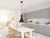 Lampadario ENZO E27 1x28 W nero opaco Anteprima dell’immagine prodotto 4