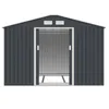HATTORO S250 Metall Gerätehaus Geräteschuppen mit Produktbild-Vorschau 6