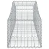 Gabionen mit Hochbogen 30 Stk. 200x50x40/60 cm Verzinktes Produktbild-Vorschau 5