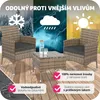 TecTake 403703, Hnědá, 2 sedadlo/sedadel, Dospělí a děti, Náhled obrázku produktu 8