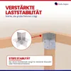 GeZu Impex Pfosten Eckverbinder 121 x 121 mm Feuerverzinkt Produktbild-Vorschau 6