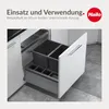 Hailo Abfallsammler 3620811 Separato-K 600 Einsatz 2x 20 Produktbild-Vorschau 3