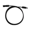 Solarkabel Verlängerung rot schwarz montierter Solarstecker Produktbild-Vorschau 3