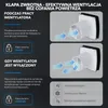 EBERG AXI 120 BHT Wentylator Łazienkowy 120 mm Higrostat Podgląd zdjęcia produktu 6