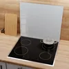 DEQORI Herdabdeckplatte Glas 1-tlg 'Hellgrau' Abdeckplatte Produktbild-Vorschau 3