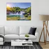 Leinwandbild Wasserfall Natur Landschaft 120x80 cm XXL Produktbild-Vorschau 2