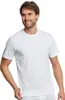 A man wearing a white t-shirt. Produktbild-Vorschau