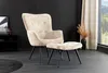 riess-ambiente Design Sessel SCANDINAVIA champagner Produktbild-Vorschau 3