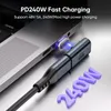 INF 24Pin L-förmiger 8K/40Gbps 240W Typ-C Magnetadapter mit Produktbild-Vorschau 9