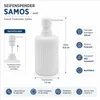 Samos Seifenspender 330 ml - Bad & Küche Zubehör Weiß Produktbild-Vorschau 9