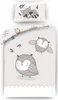 Gufo baby biancheria da letto reversibile 100 x 135 cm Anteprima dell’immagine prodotto 1
