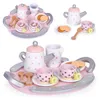 ECOTOYS W10D824 Dřevěná čajová sada 15 dílů Náhled obrázku produktu 2