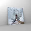 Bilder auf glas - Einteilig - Laterne Meer Sturm - 40x40cm Produktbild-Vorschau 4