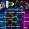 5er-Pack Hexagon LED Deckenleuchte, 200W RGB Dekolicht Produktbild-Vorschau 7