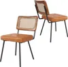 Two chairs are shown against a white background. One chair is in the foreground and the other is in the background, slightly to the right. Náhled obrázku produktu