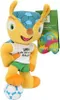 Fußball WM 2014 Fuleco Plüschfigur mit Saugnapf 13 cm Produktbild-Vorschau 1