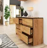 Cassettiera AKORD K120 Oak Craft 120 cm 6 cassetti L120 x Anteprima dell’immagine prodotto 4