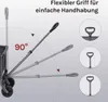 WOLTU Faltbarer Bollerwagen, Verstellbarer Griff, Räder mit Produktbild-Vorschau 7