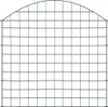 vidaXL Sada zahradního plotu Convex 77,5x78,5 cm Zelená Náhled obrázku produktu 1