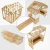 Belle Vous 50 Pack Natürliche Holzleisten zum Basteln, Produktbild-Vorschau 4