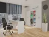 RAINER Standregal für das Büro – mattweiß Produktbild-Vorschau 7