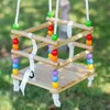Bigjigs Toys Drevená hojdačka s korálkami Náhľad obrázku produktu 7
